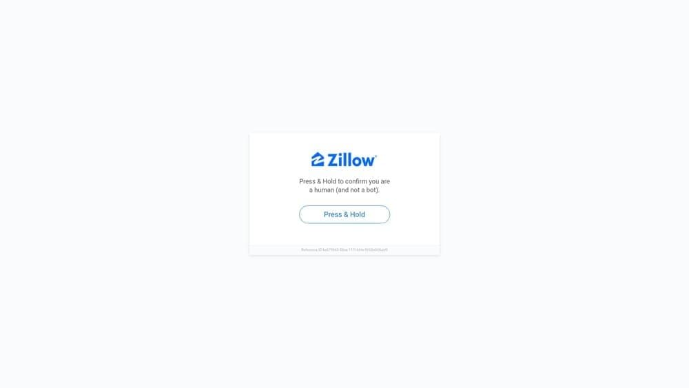 Screenshot of Zillow Home Loans website